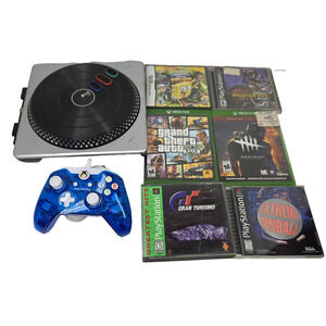 Video Game Cases Controller DJ Hero Lot Read Description